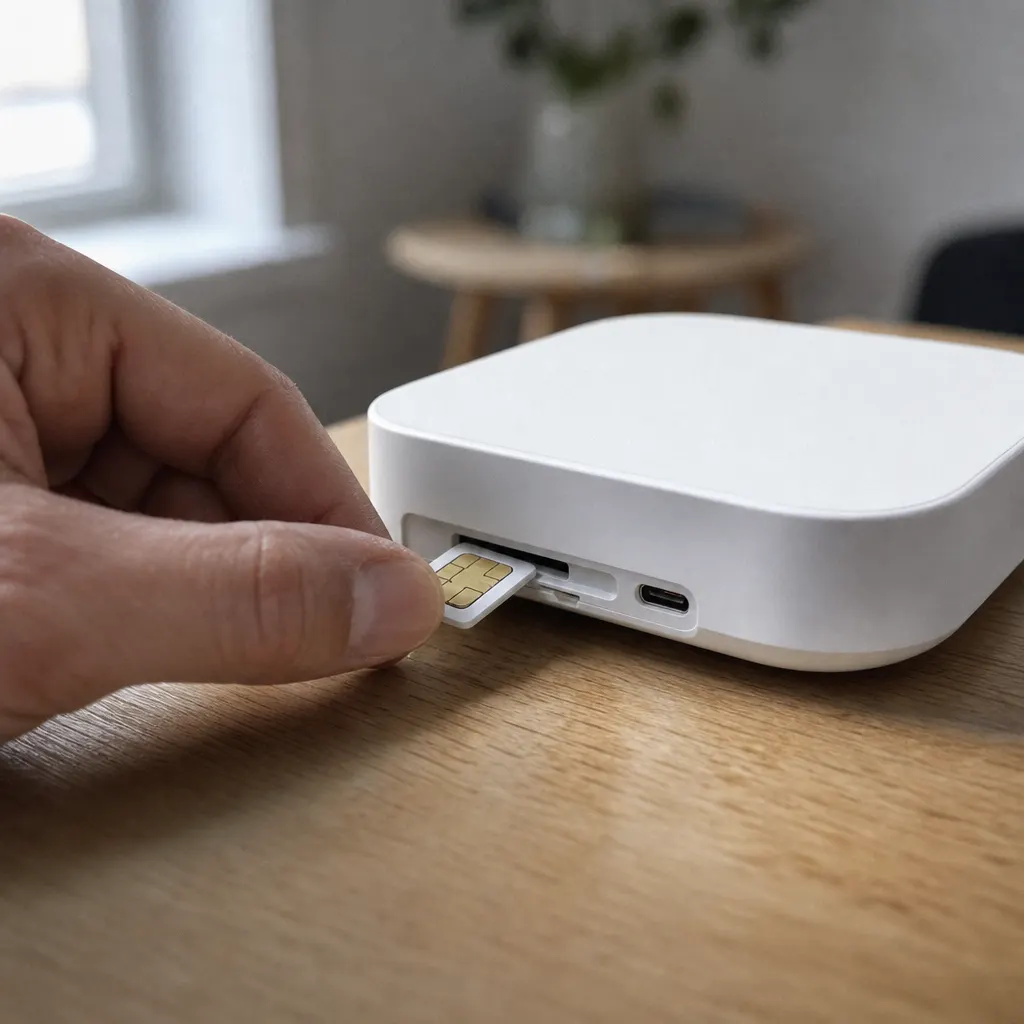 SIM-kort till bredbandsrouter